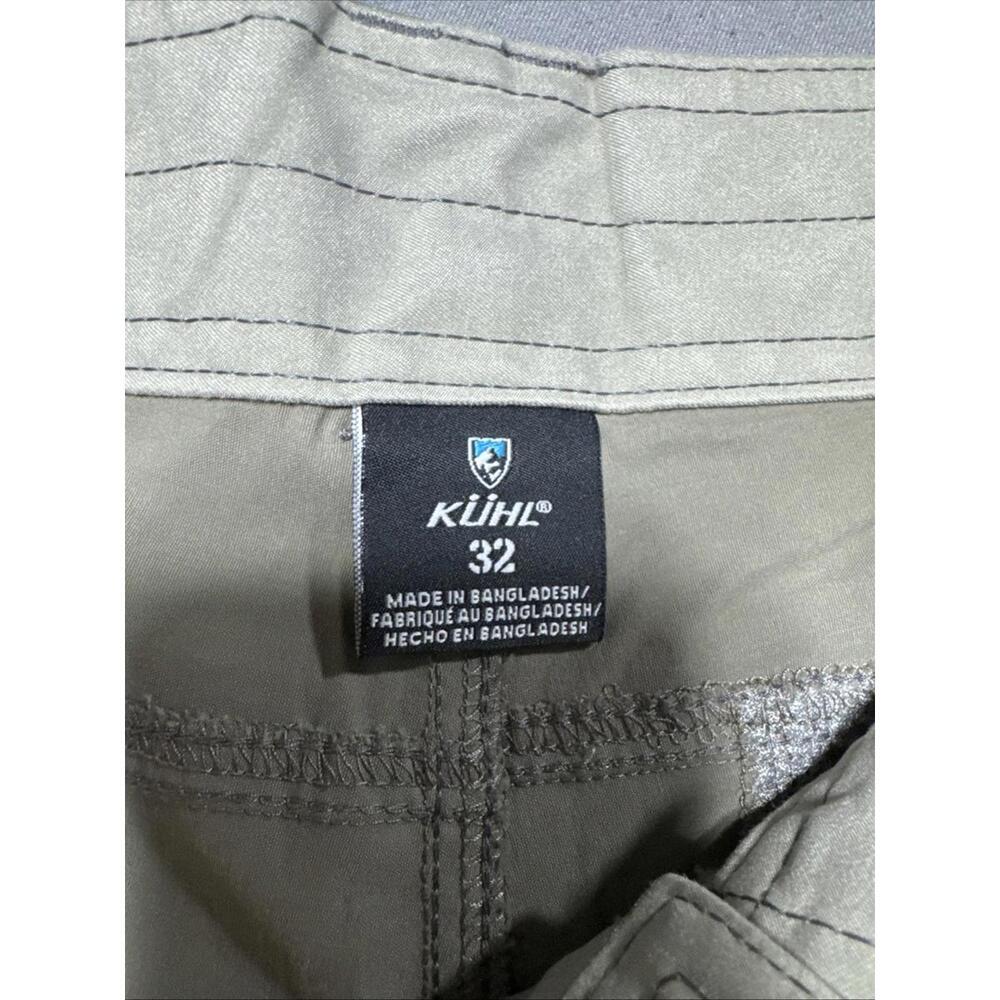 Kuhl Mens Size 32 Gray Renegade Nylon Cotton Outdoor Hiking Shorts 10" Inseam - Picture 5 of 8